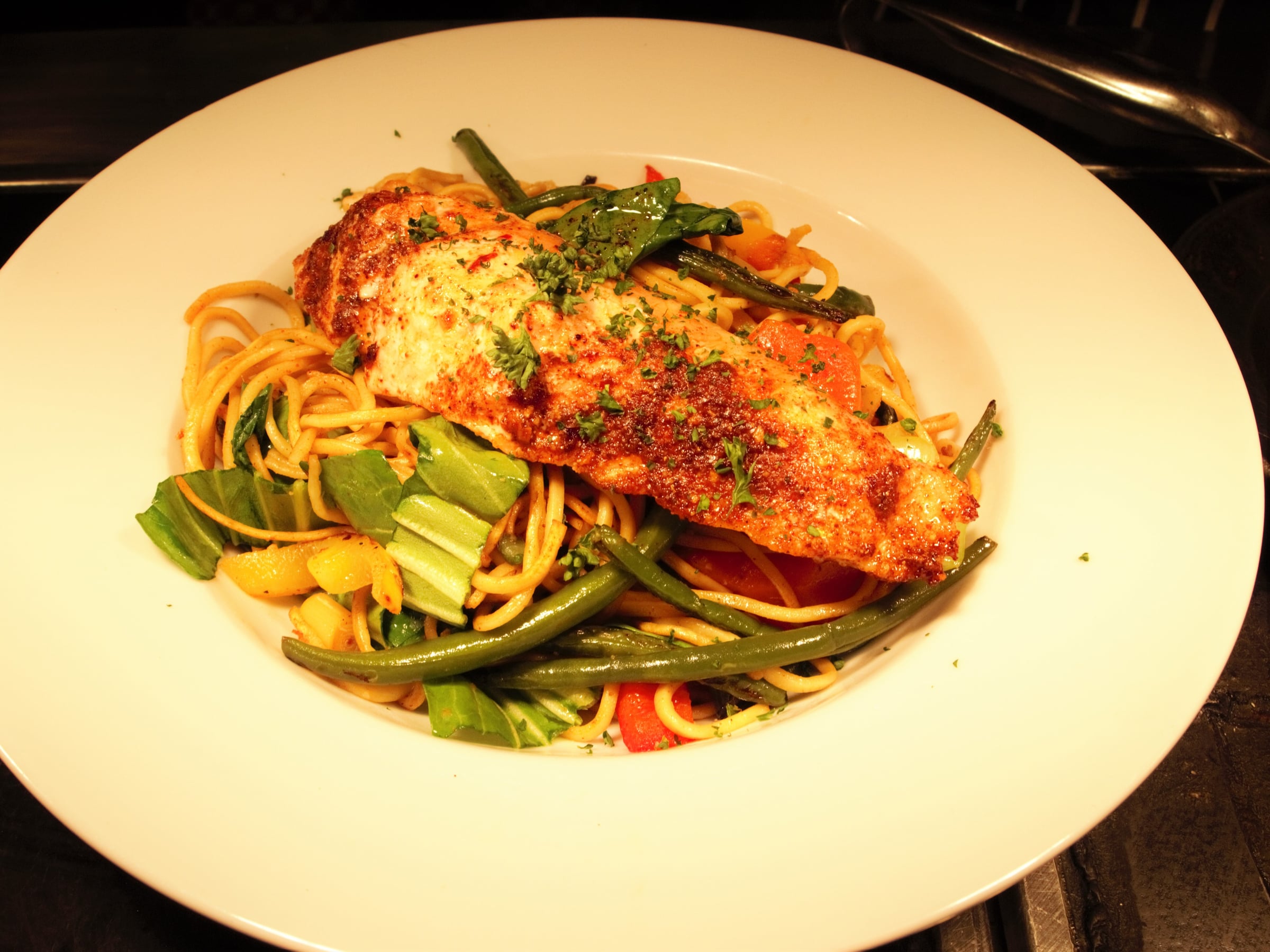 Fresh fish and chips